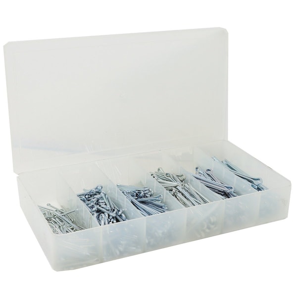 COTTER PIN ASSORTMENT, 555 PIECES 1.94" x5.5" x8.5"